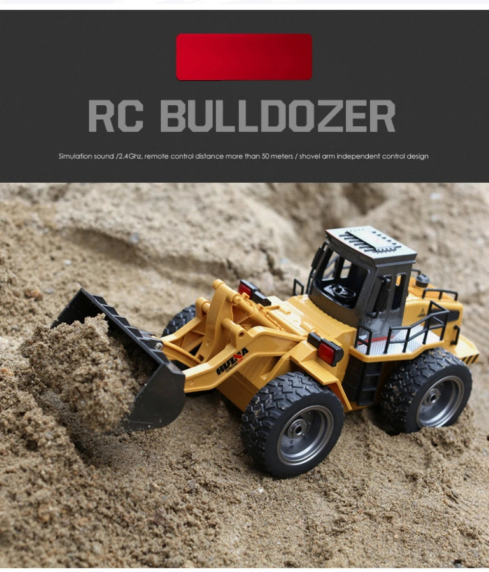 JCB - Remote Control Toy Bulldozer Tractor Model