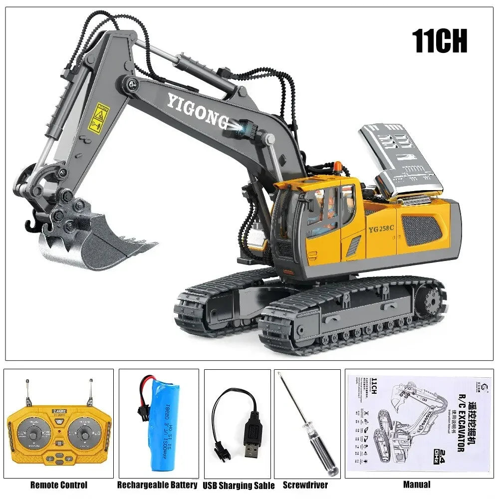Remote Control Construction Vehicle β Realistic & Multi-Functional - Car Kids Toys Gifts