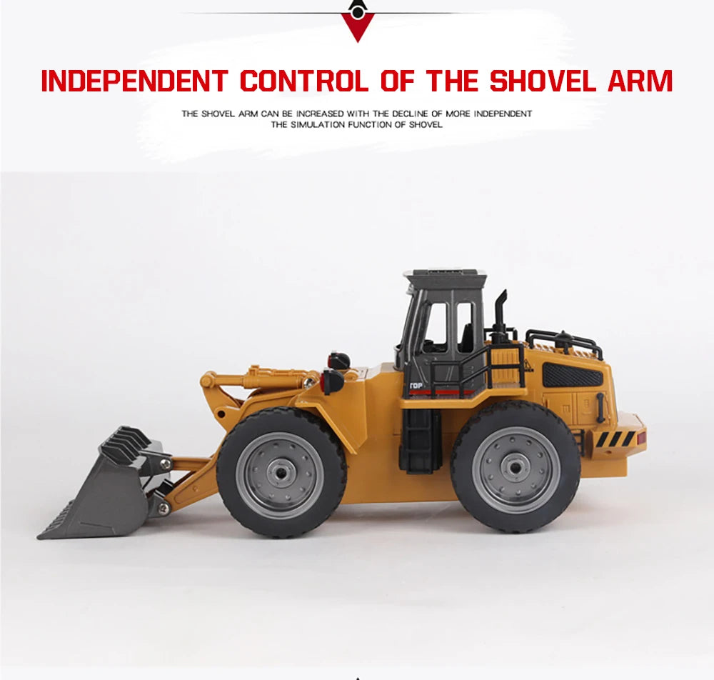 JCB - Remote Control Toy Bulldozer Tractor Model