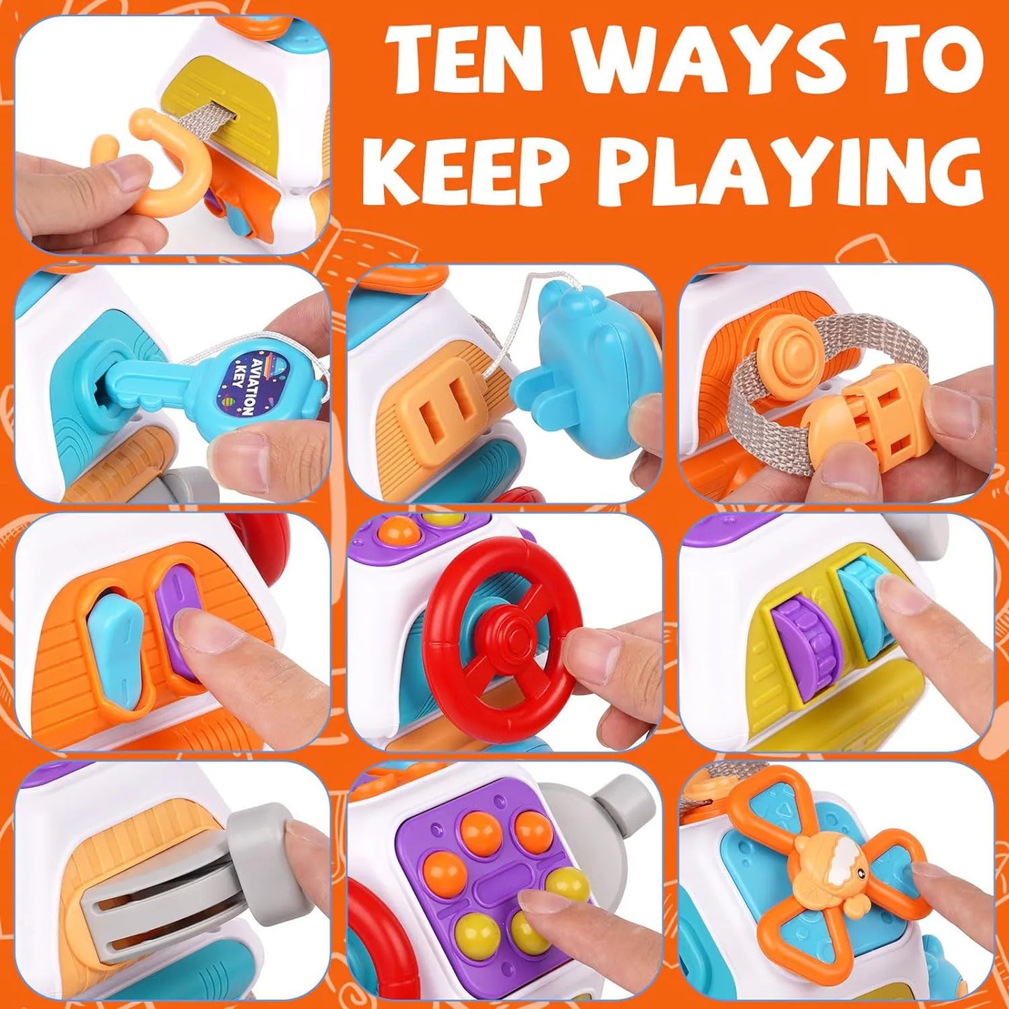 Baby Sensory Toys for Toddler Educational Learning Activities