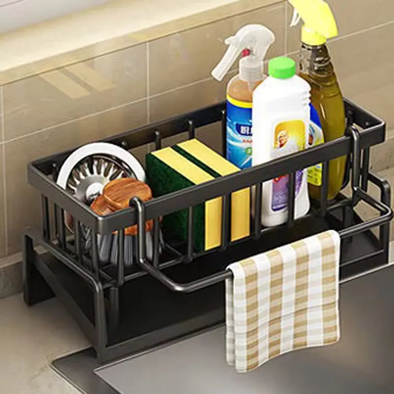 Multi-Purpose Kitchen Sponge & And Dish Brush Holder
