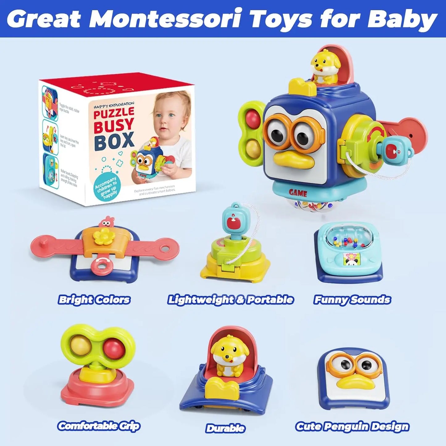 Baby Sensory Toys for Toddler Educational Learning Activities