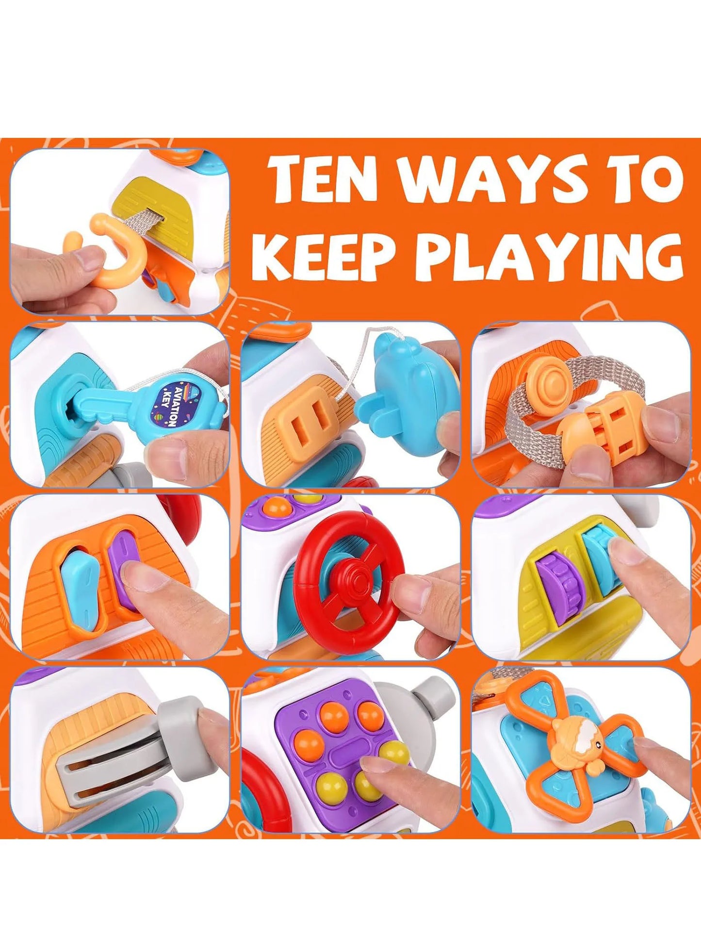 Baby Sensory Toys for Toddler Educational Learning Activities