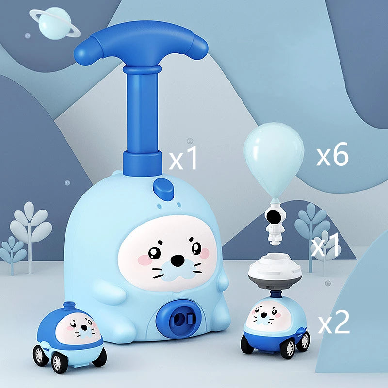 Car Balloon Toy - Powered Car Toy Set