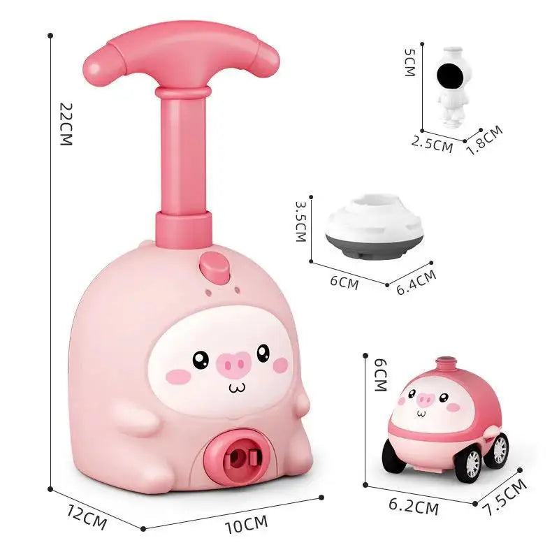 Car Balloon Toy - Powered Car Toy Set