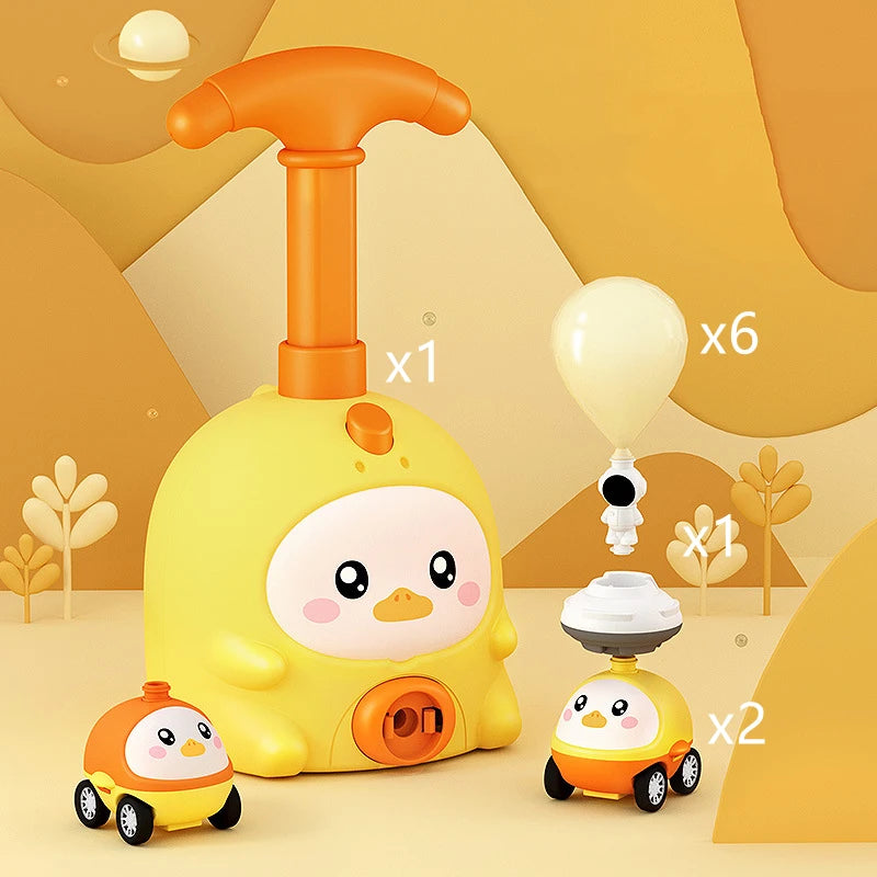 Car Balloon Toy - Powered Car Toy Set