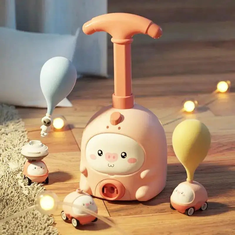 Car Balloon Toy - Powered Car Toy Set