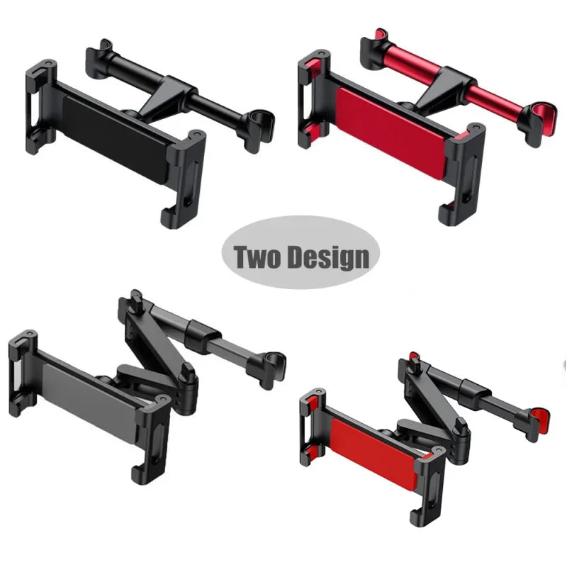 Universal Car Seat Headrest Mount – Adjustable Tablet &amp; Phone Holder