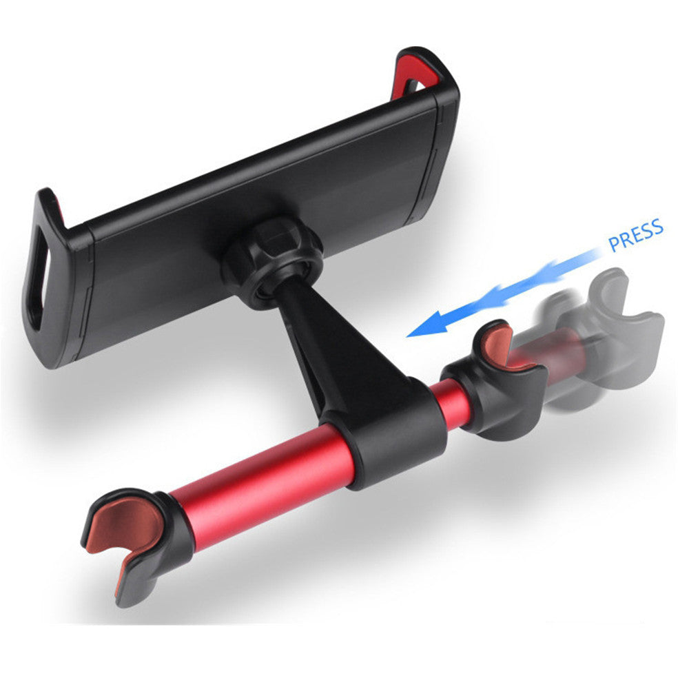 Universal Car Seat Headrest Mount – Adjustable Tablet &amp; Phone Holder