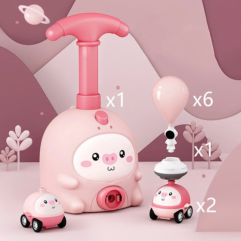 Car Balloon Toy - Powered Car Toy Set